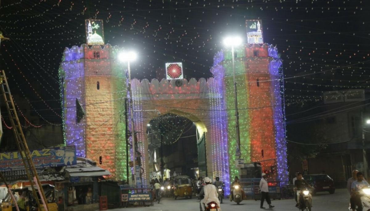 Old City wears a festive look